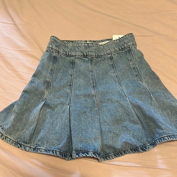Primark Dresses & Skirts - Brand new denim mini skirt size 2